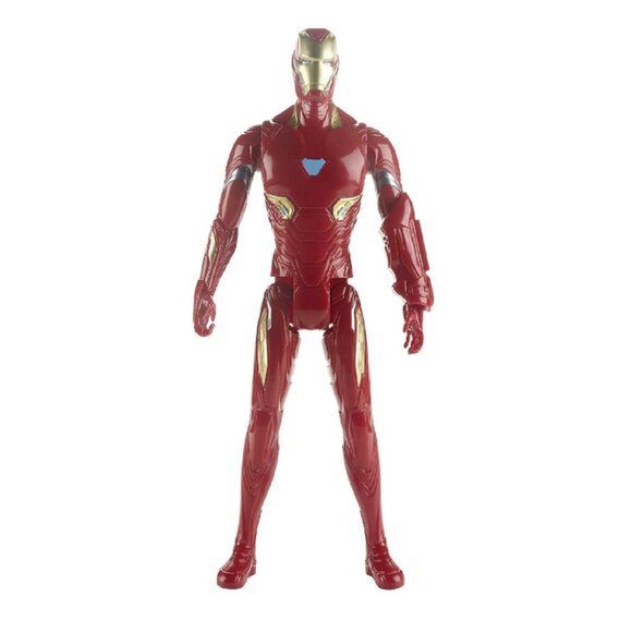 Marvel Avengers Titan Heroes Iron Man with Power FX Port 12" New in Box - Picture 4 of 14